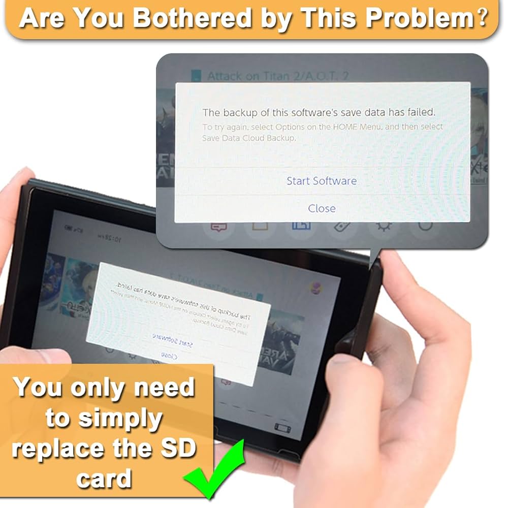 ZHUROUPU 2Pcs Micro SD TF Card Slot Replacement Repair Part